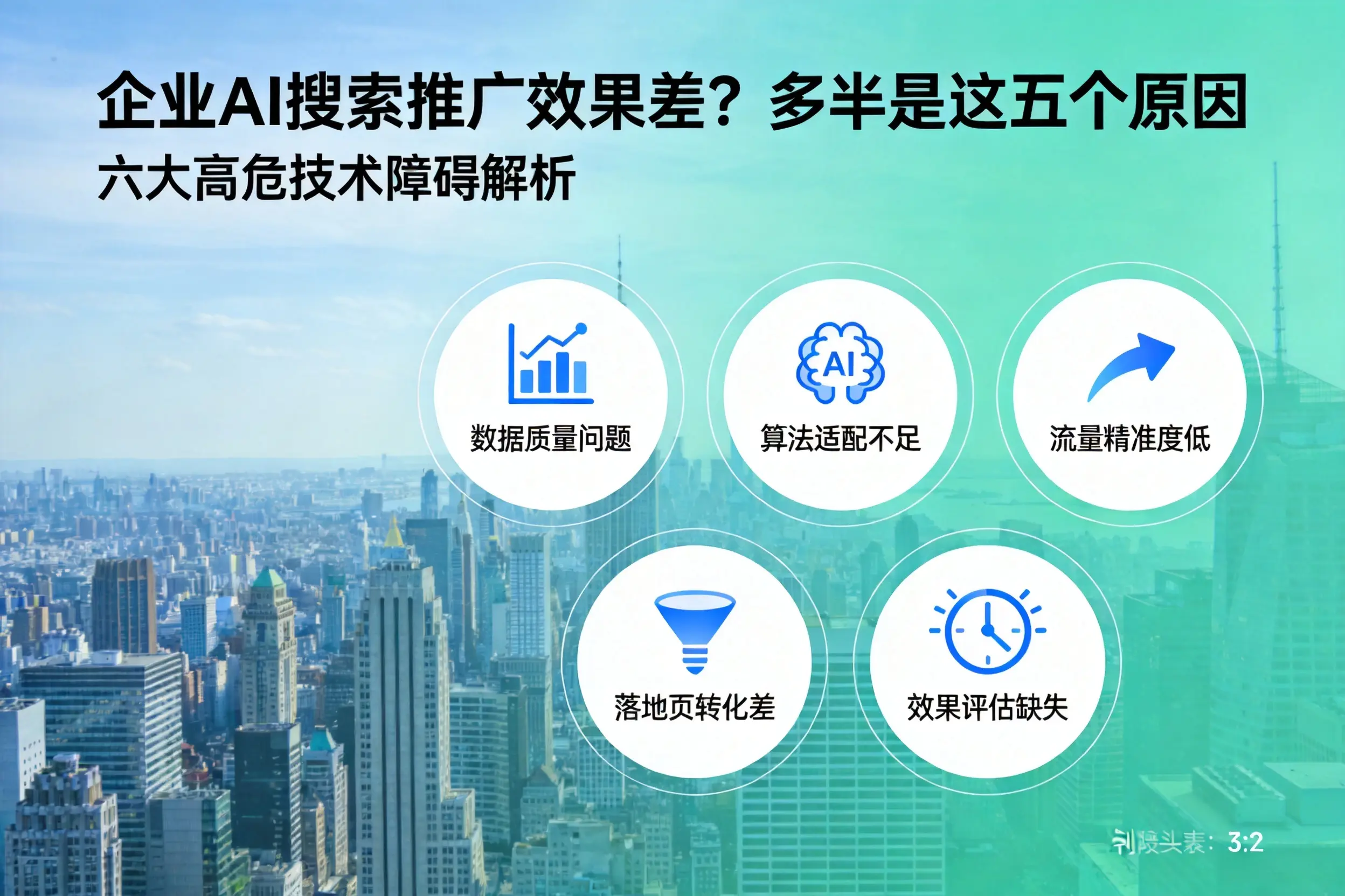 开江企业AI搜索推广效果差?多半是这五个原因